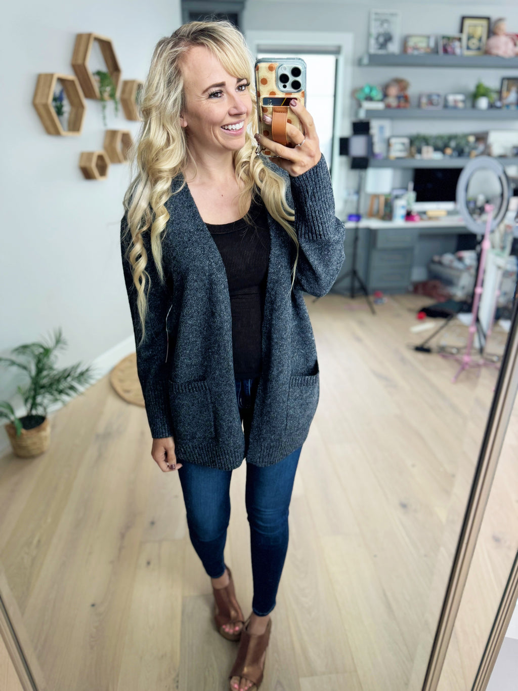 Must Have Cardigan in Charcoal