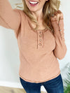 Leah Top in Ginger