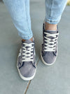 Corky's No Chaser Sneakers in Washed Blue Denim