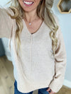 The Anna Sweater in Oatmeal