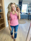 Friends Forever 5 Button Henley (Multiple Colors) (SALE)