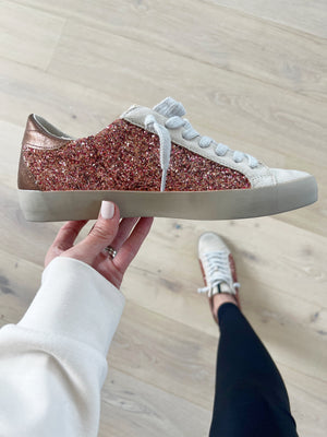 ShuShop Paula Sneakers in Rose Gold