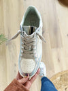 ShuShop Paz Sneakers in Iridescent Silver