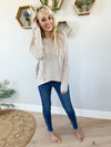 The Path To Happiness Long Sleeve in Taupe