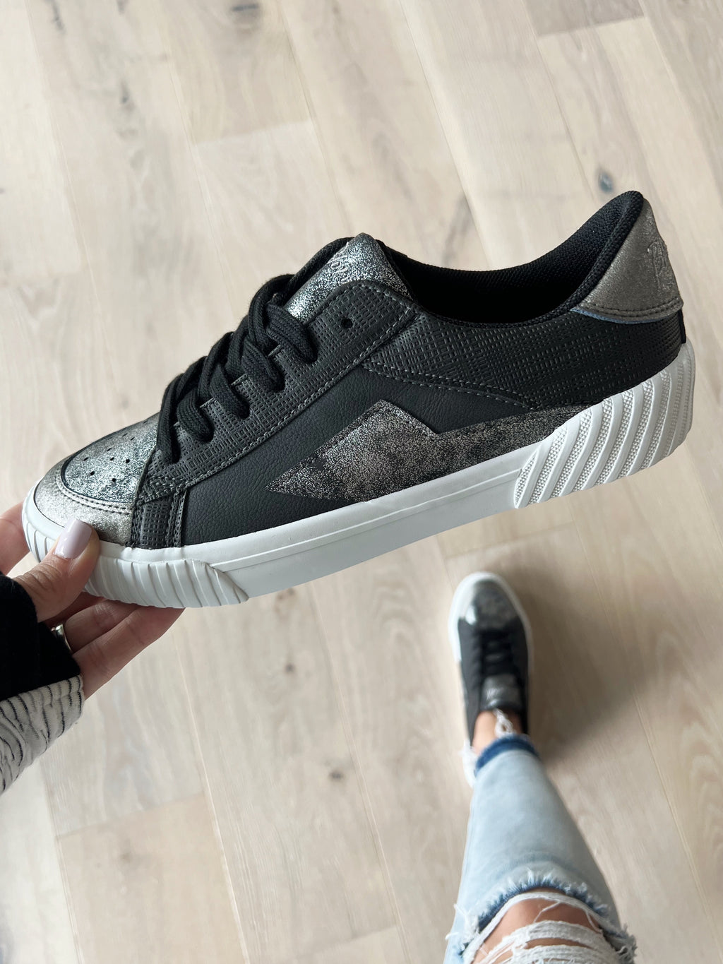 Blowfish Leaps and Bounds Sneakers in Black
