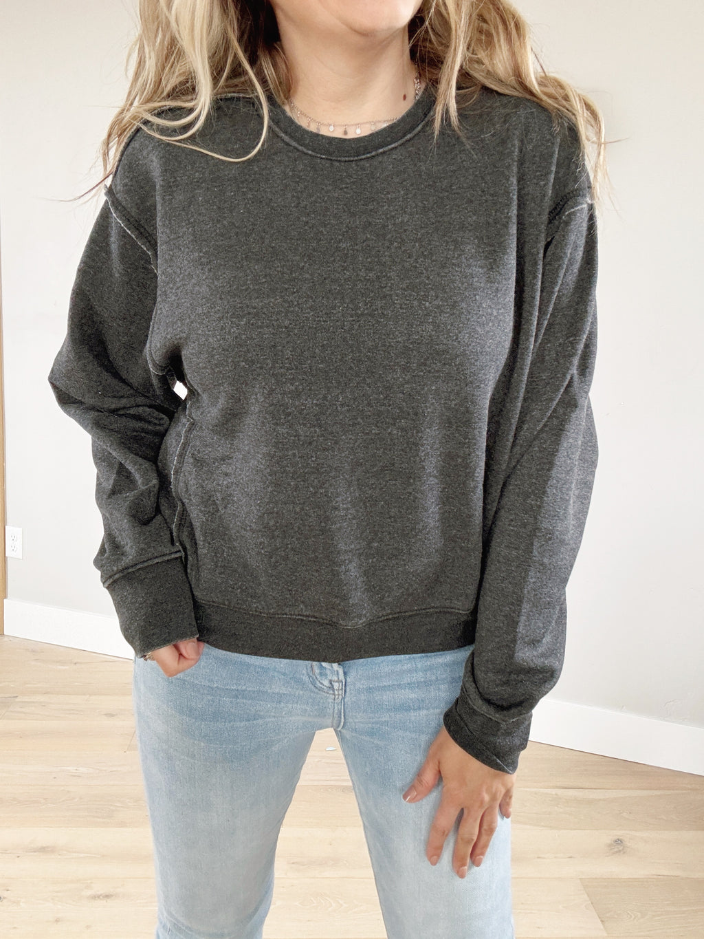 Rest Day Sweatshirt in Black
