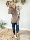 Thread & Supply Elvy Top in Driftwood