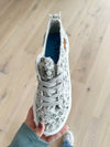 Blowfish On My Mid Sneakers in Light Gray Floral