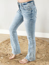 Vervet High Rise Relaxed Boot Cut Jeans