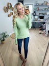 Be There Sweater in Sprout