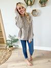 Complete Control Round Neck Sweater in Mocha