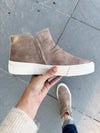 Blowfish Wave Zip Boots in Mushroom