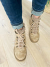 Blowfish Next Level Faux Fur Lined Booties in Almond (SALE)