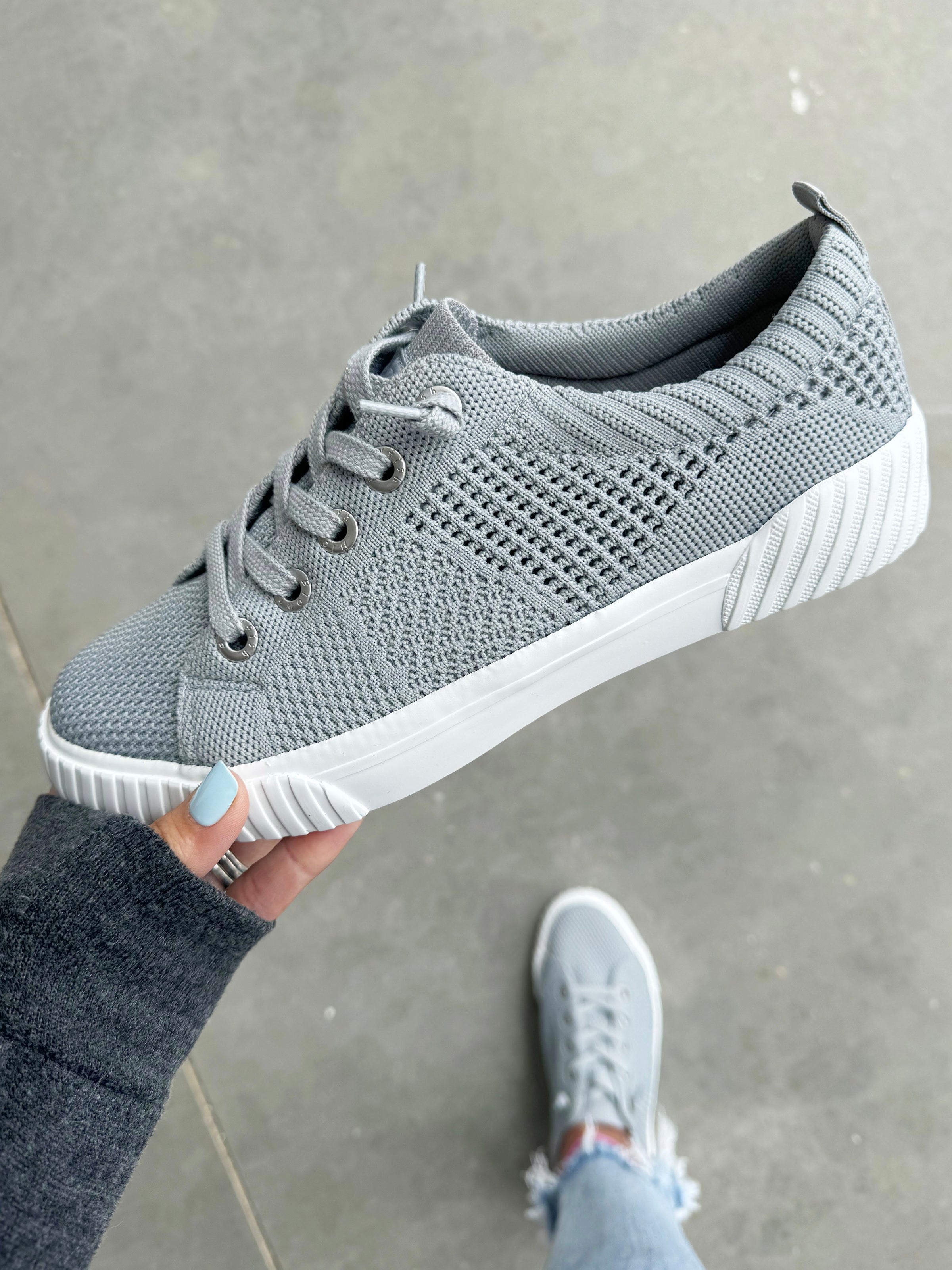 Blowfish Wistful Sneakers in Gray (SALE) – Ivory Gem