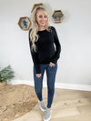 For You Round Neck Sweater (Multiple Colors)