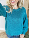 Attention Grabber Sweater in Verdigris