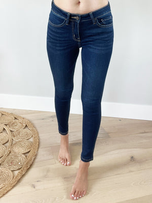 Flying Monkey Day Dreamer Mid Rise Skinny Jeans