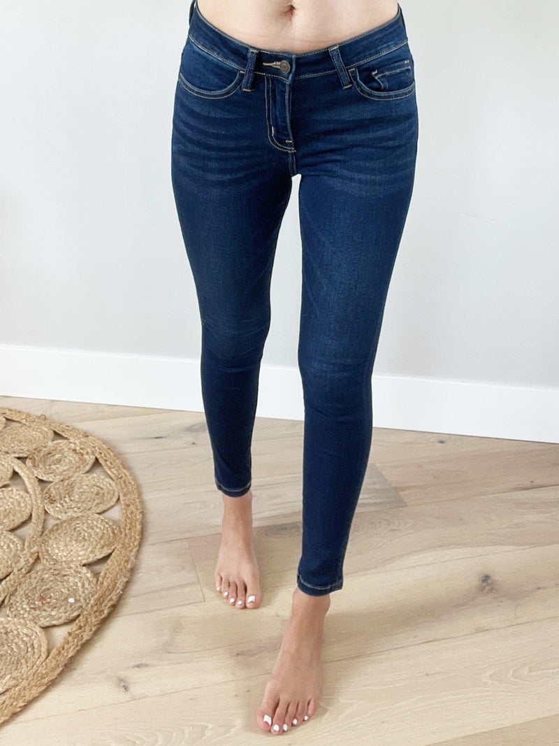 Flying Monkey Day Dreamer Mid Rise Skinny Jeans