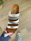 Very G Ginger Sandals in White (SALE)
