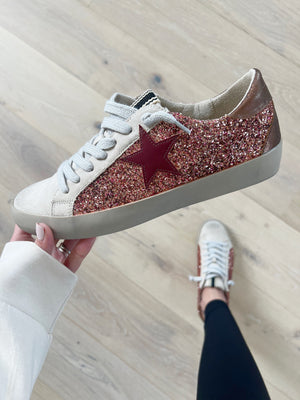 ShuShop Paula Sneakers in Rose Gold