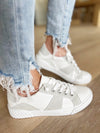 Blowfish Out For The Day Sneakers in White and Gray
