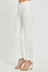 Risen Mid Rise Jeans with Pockets