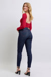 Judy Blue Heart Shaped Back Pocket Skinny Jeans