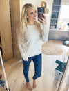 See You Soon Sweater in Oatmeal