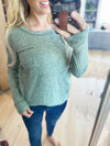 My Advice Long Sleeve in Light Olive