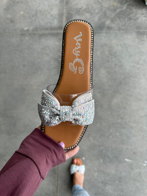 Very G Jessica Sandals in White (SALE)