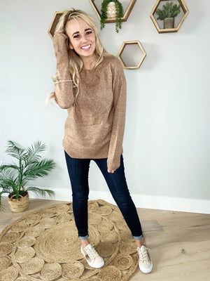 Forever and Ever Sweater in Mocha