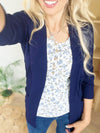 Everyday Cardigan in Navy