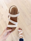 Corky's Gold Shimmer Wedge Sandal