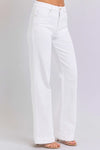Risen High Waist Straight Jeans