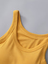 Round Neck Tank With Built in Lift Bra (Multiple Colors) (Pink Label)