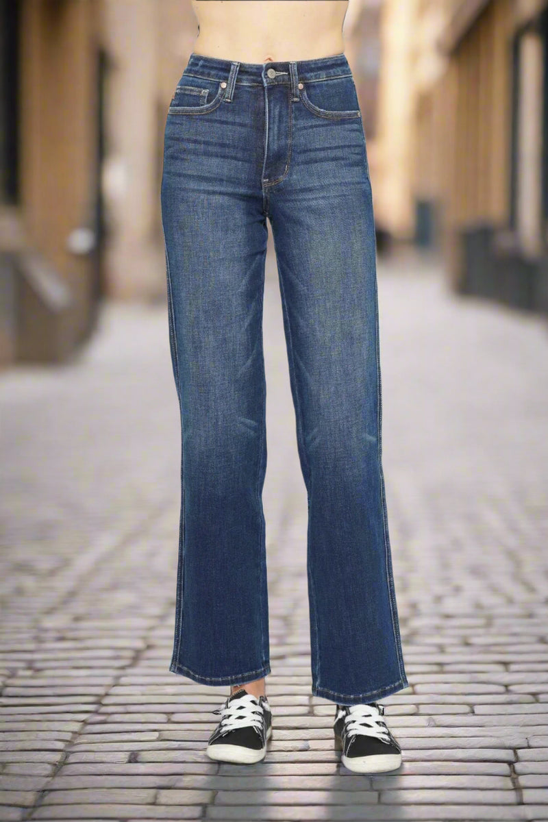 Judy Blue High Rise Tummy Control Straight Jeans