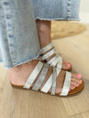 Very G Ginger Sandals in White (SALE)