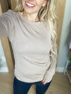 Thread & Supply Stacy Top in Light Taupe
