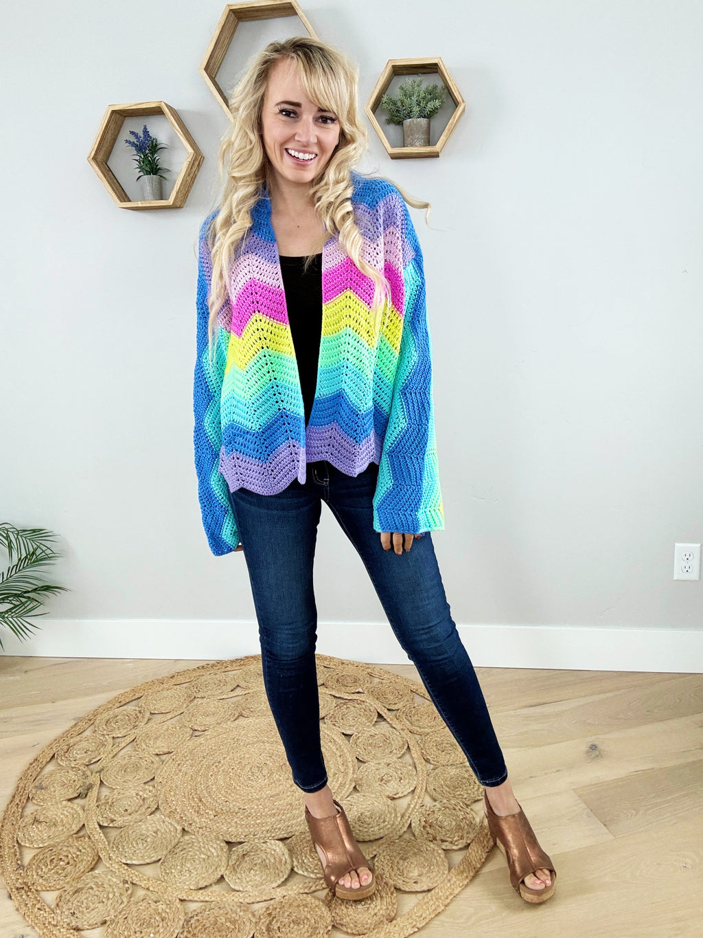 Every Single Moment Striped Cardigan