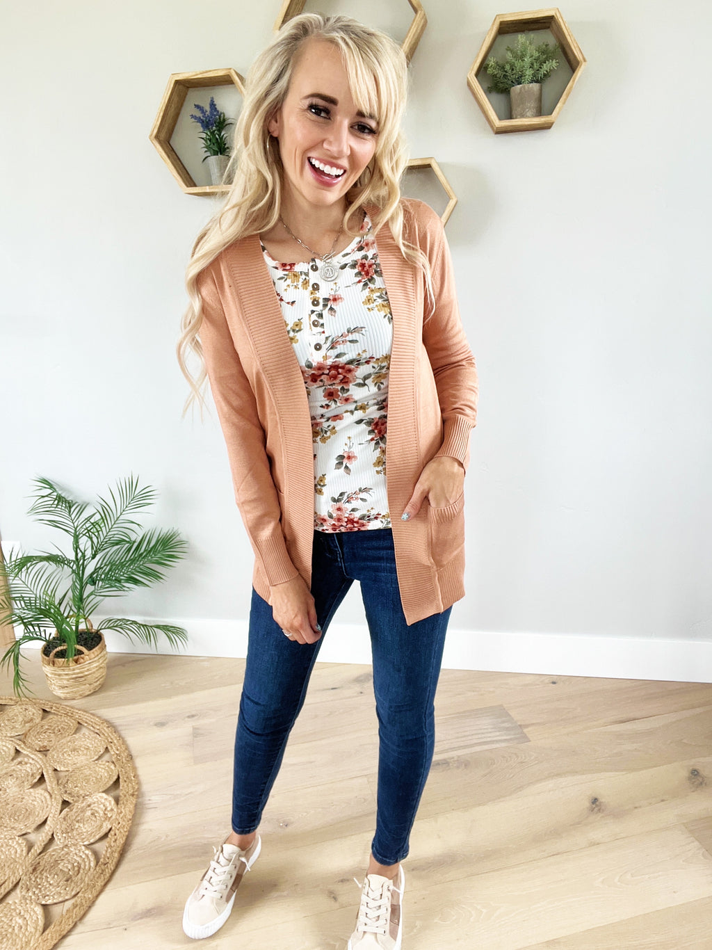 Everyday Cardigan in Pumpkin Spice