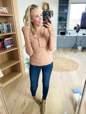 Leah Top in Ginger