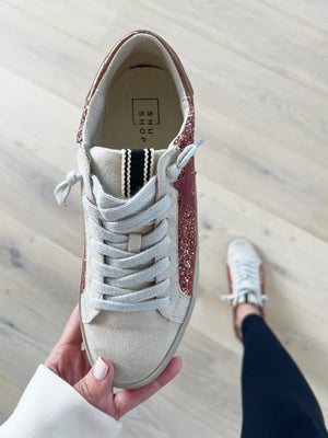 ShuShop Paula Sneakers in Rose Gold