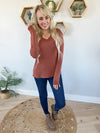 Thread & Supply Shannon Top in Cognac