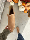 Corky's Spice It Up Boots in Camel Faux Suede  (SALE)