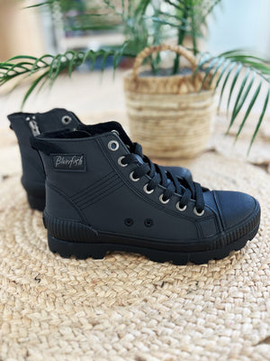 Blowfish Adventure Time Booties in Black