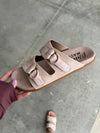 Blowfish Cardinal Sandals in Rose Gold
