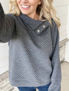 Obsessions Pullover in Charcoal