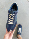 Blowfish Tastic Sneakers in Navy Suede