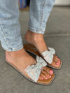 Very G Jessica Sandals in White (SALE)