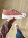 Very G Aman Shoes in Sparkle Rust